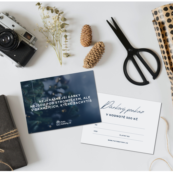 Vánoční dárkový poukaz (Vánoční)