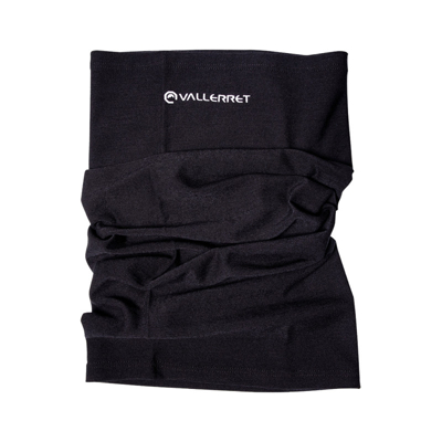 Vallerret Wool Neck Warmer (100% Merino) Black (černá)