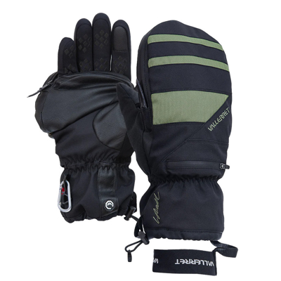 Vallerret Skadi Zipper Mitt LRS: Green, limited edition, S (S)