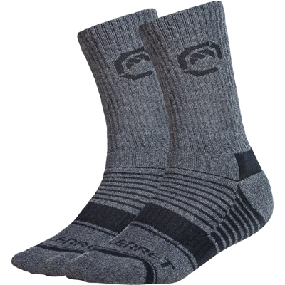 Vallerret Merino Wool Crew Sock - Grey Winter (size 36-40) (36-40)