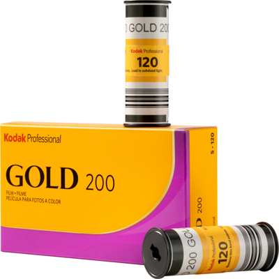 Kodak Professional Gold 200 120 Film 5-pack (5 ks)
