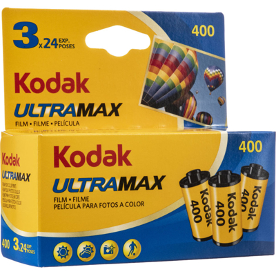 Kodak 135 Ultramax Carded 400-24x3 (24x3)