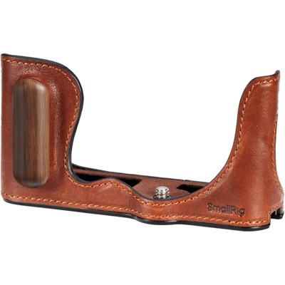 SmallRig 4703 Leather Half case for Panasonic Lumix S9 (Hnědá)