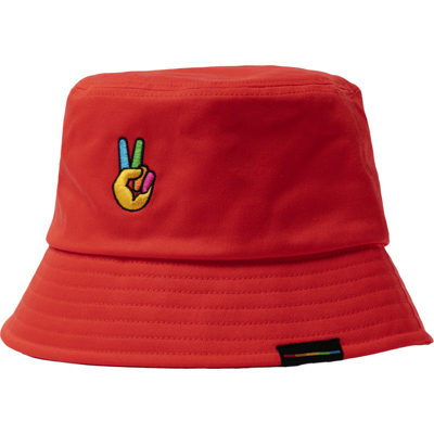 Polaroid Bucket Hat Red (Červená)