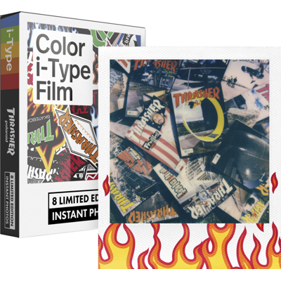 Polaroid Color film for I-Type Thrasher Edition