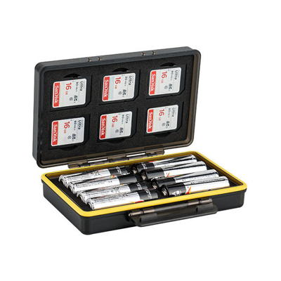 JJC BC 3SD6AA Multi Functionele Batterij Case