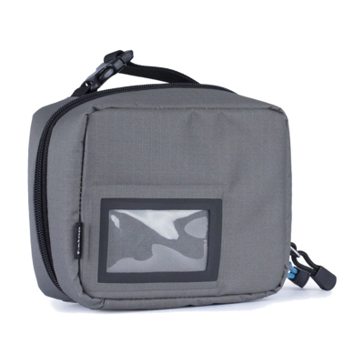 F Stop Filter Case (Grey) Black Zipper